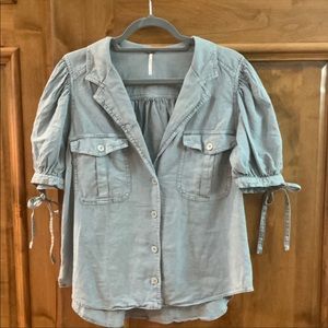 Free People Safari Babe Top